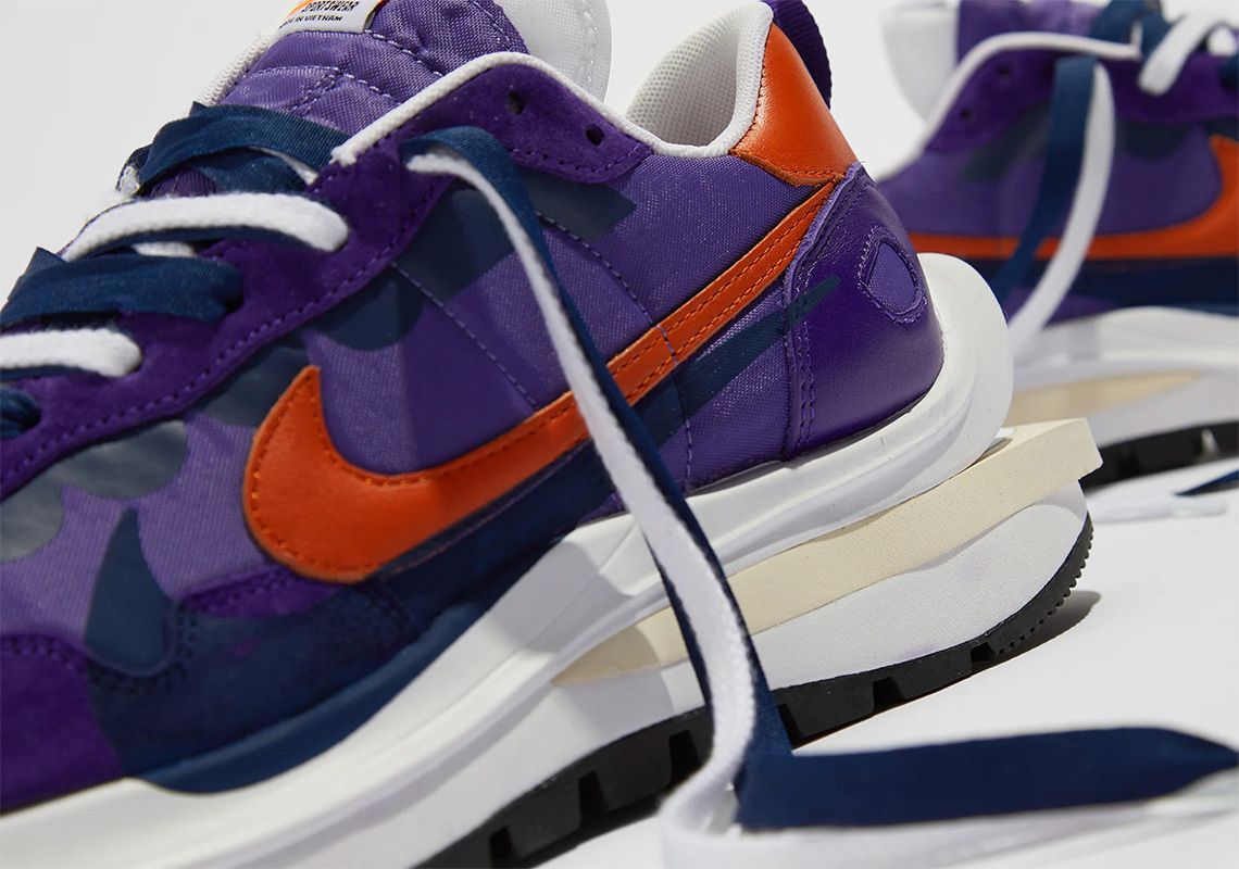 SACAI × NIKE VAPOR WAFFLE \"DARK IRIS\" 28 Not Too Expensive! Sacai x Nike Vaporwaffle Dark Iris Review & On