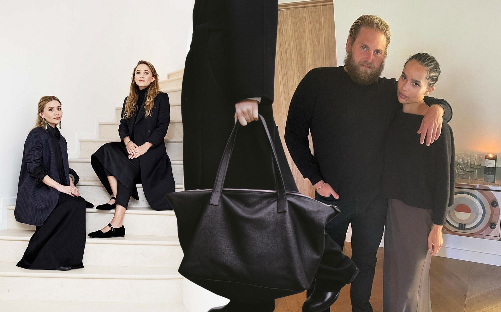 The Row, the Olsen twins' luxury brand worn by Jonah Hill and Zoe