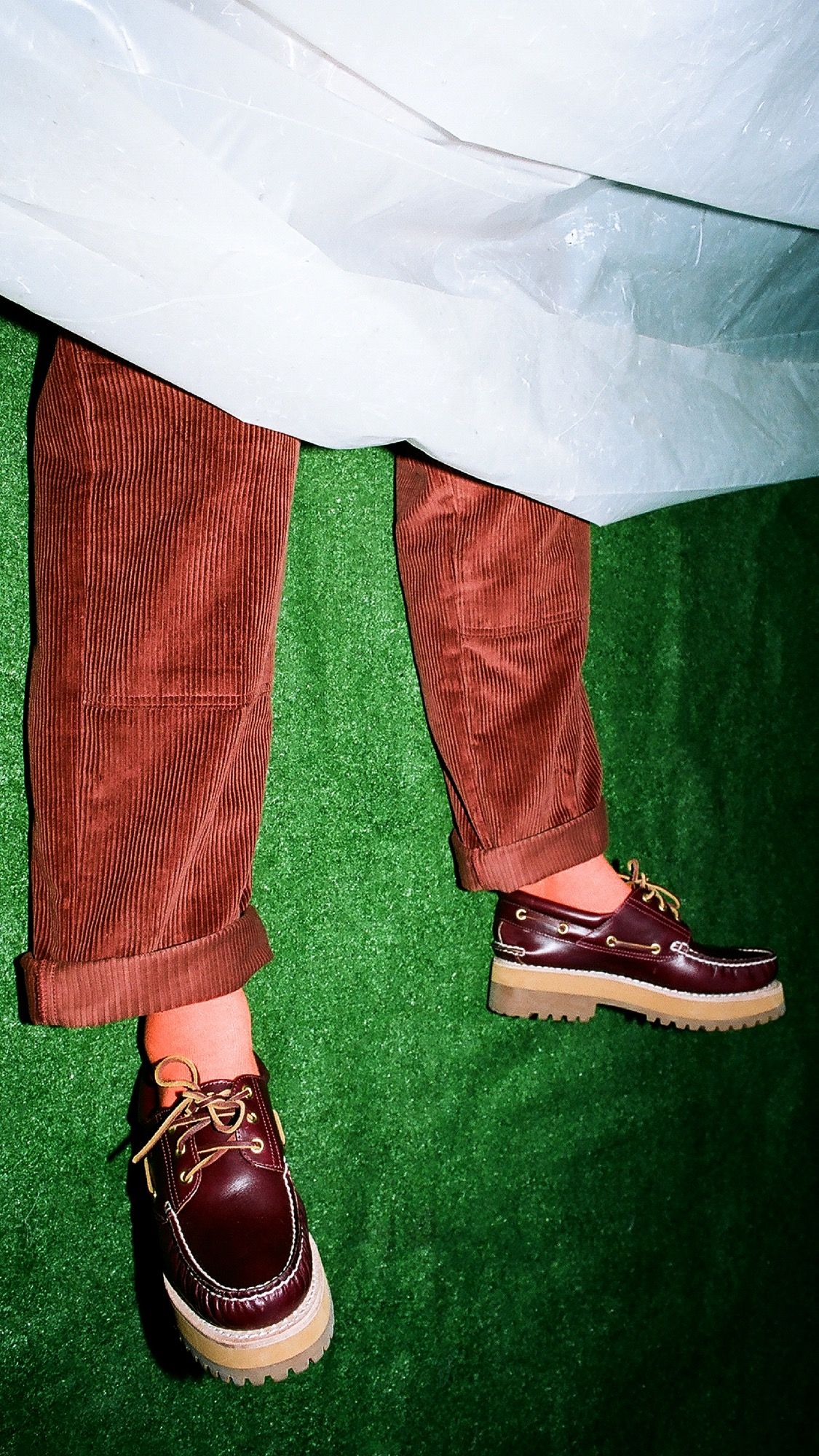 The Alife x Timberland boat shoes with extra thick platform