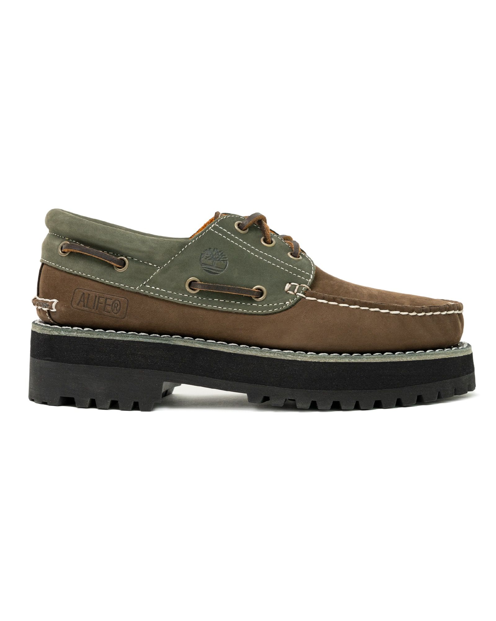 The Alife x Timberland boat shoes with extra thick platform
