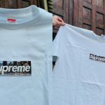 Supreme SS21 Milan Last Supper Box Logo BOGO T Shirt Tee White Black Men's L