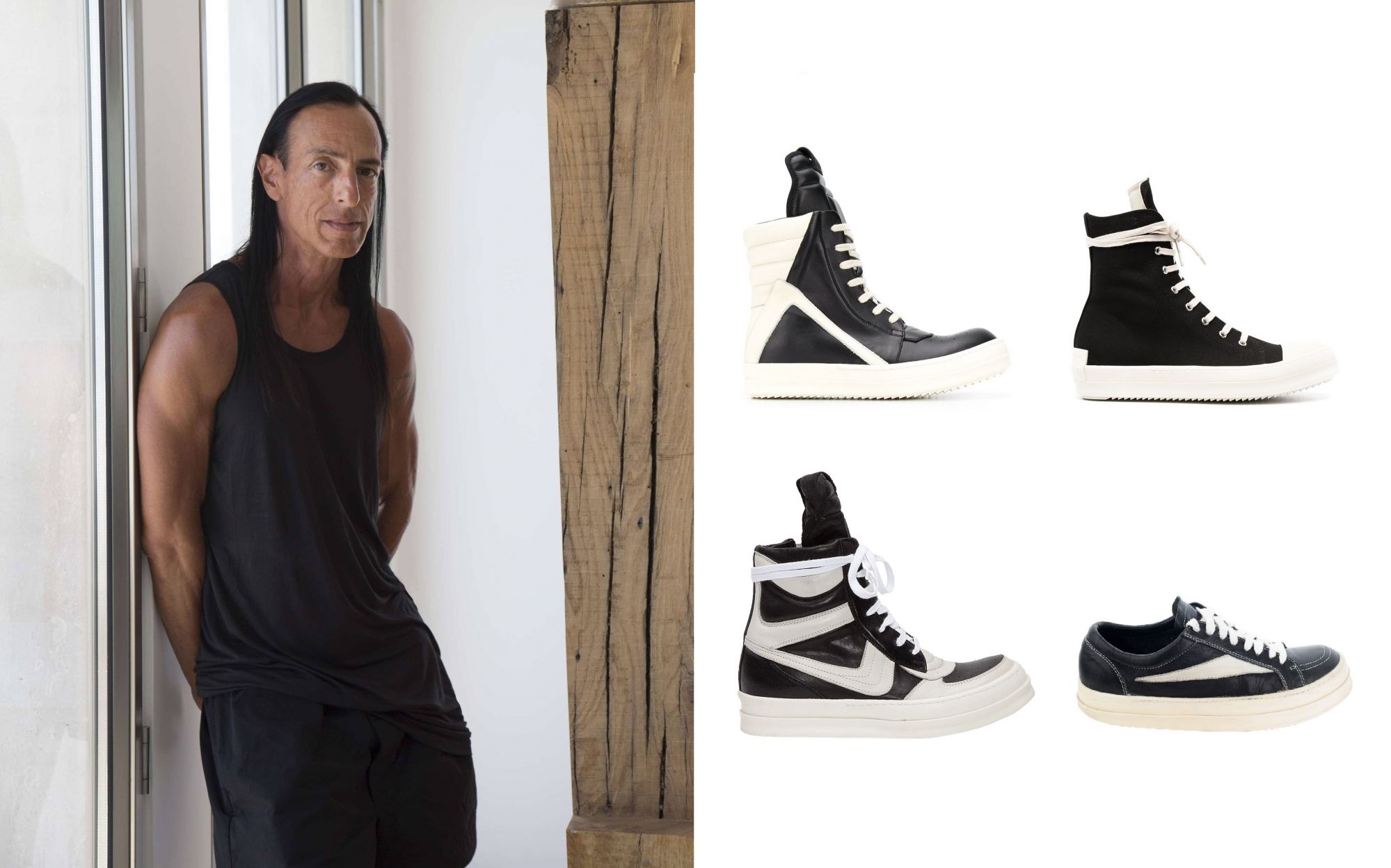 5 things to know about Rick Owens' relationship with sneakers