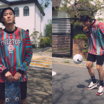 The new Pepperoni Seoul lookbook with THE 2TOP The aesthetics of South Korean jerseys mixed with freestyle football