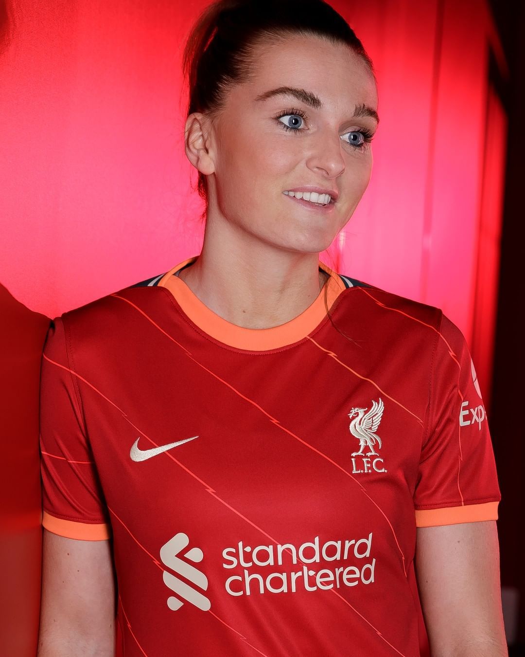 The new Liverpool 2021-22 home kit by Nike