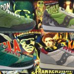The Saucony capsule dedicated to Frankenstein and The Mummy Four monstrous sneakers