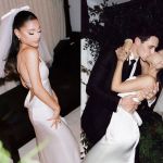 Ariana Grande si è sposata con una cerimonia top secret La pop star ha detto sì a Dalton Gomez in un abito custom di Vera Wang