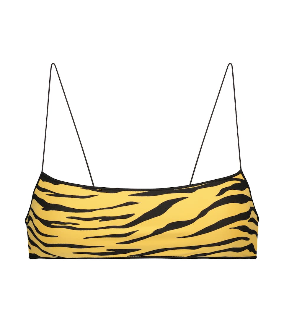 Tropic of C Printed Bikini Top