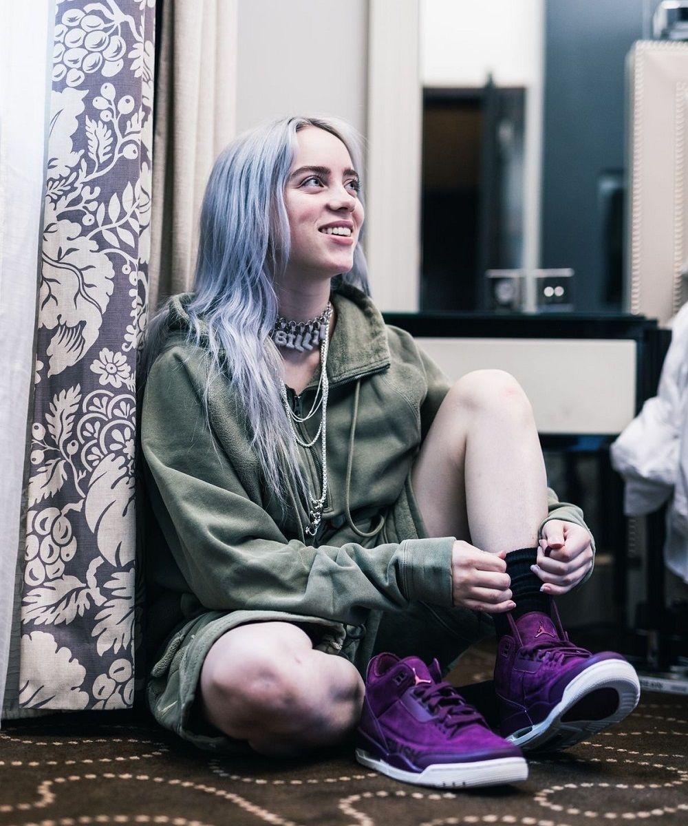 billie eilish air jordan collab