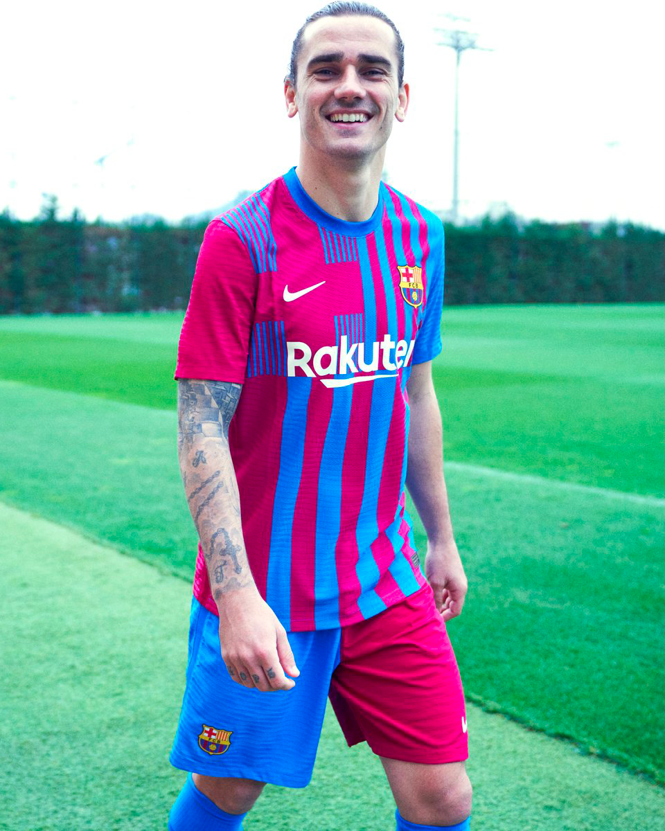 The new Barcelona 2021-22 home kit by Nike - nss sports