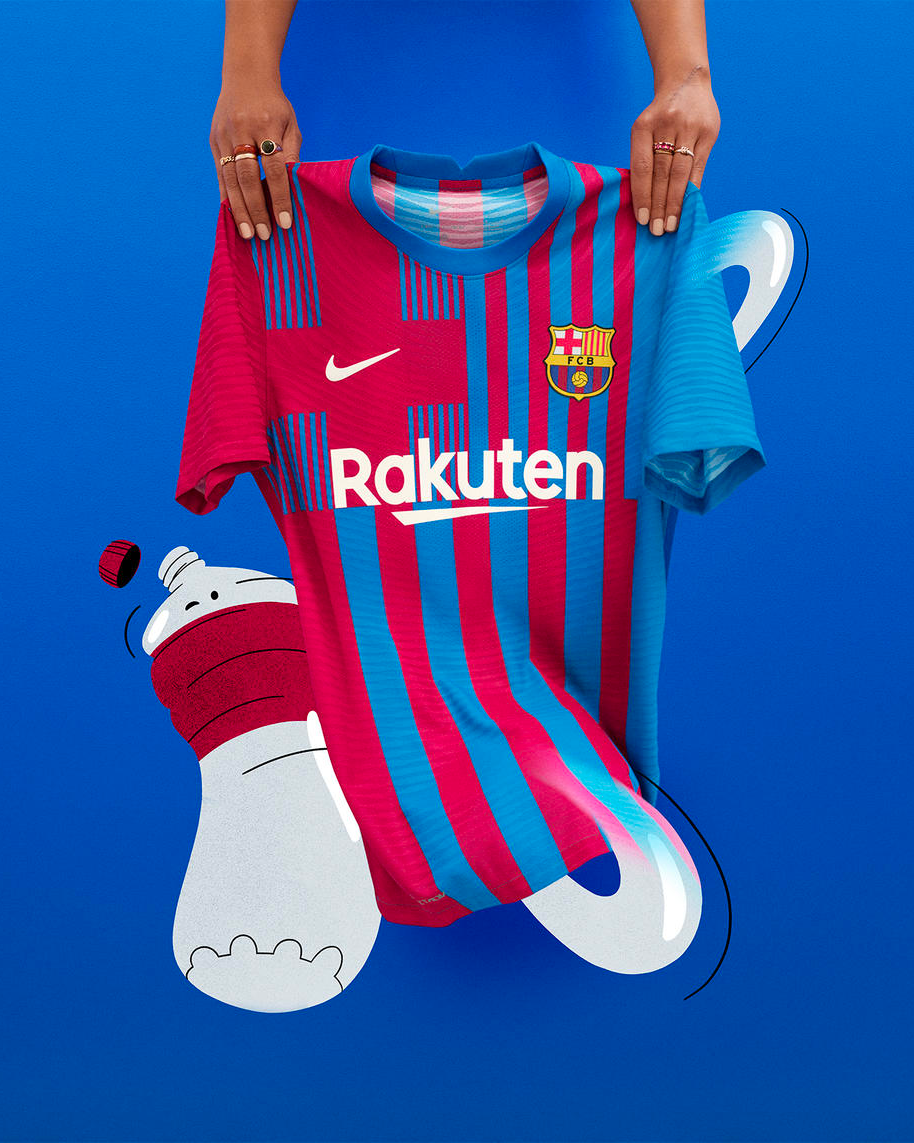 The new Barcelona 2021-22 home kit by Nike - nss sports