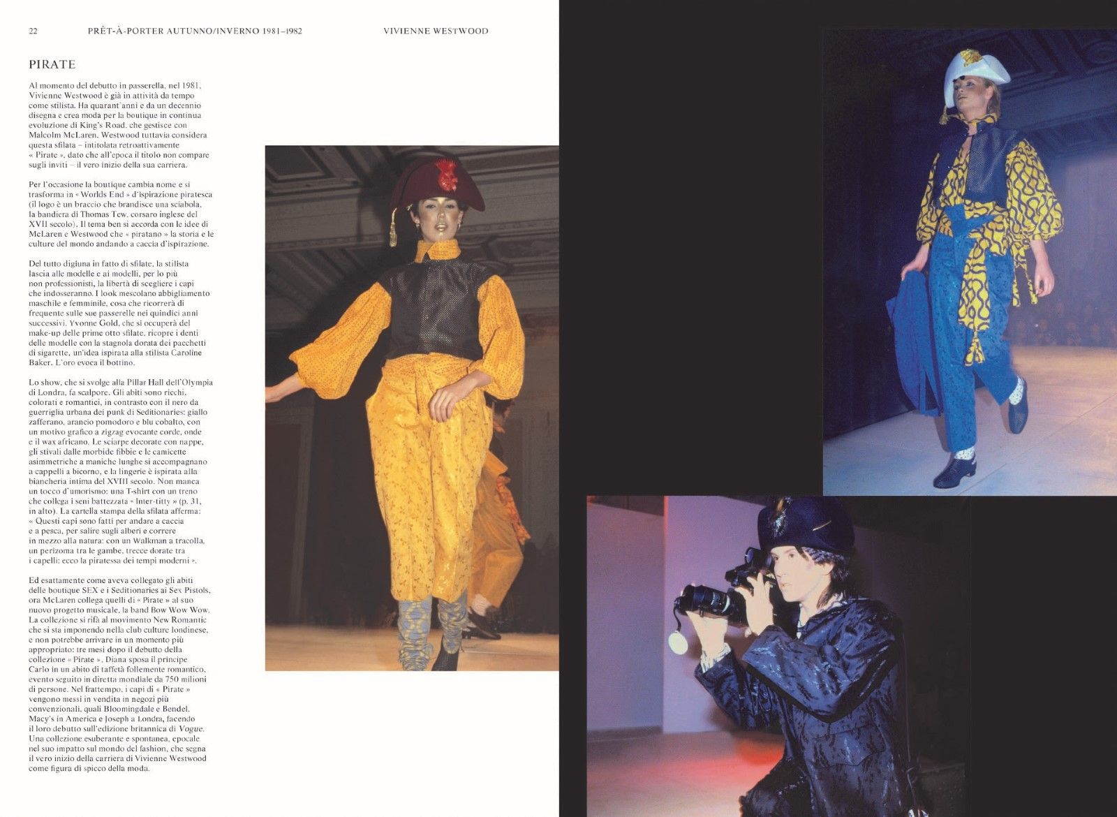 The book retracing all Vivienne Westwood's fashion shows