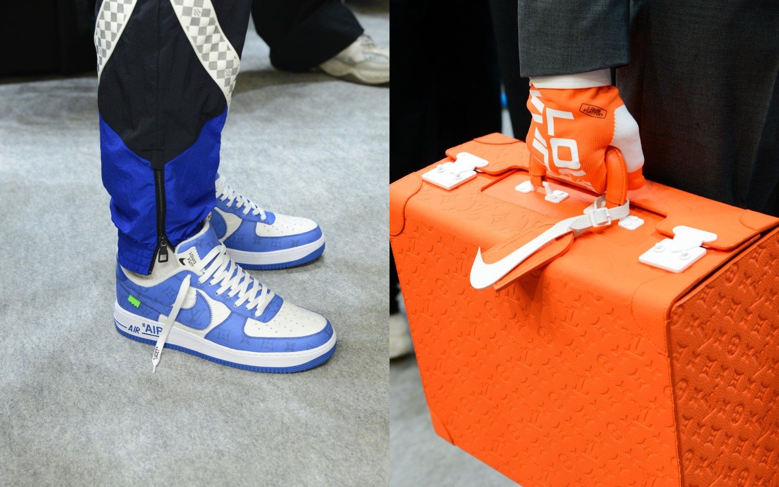 ON FOOT] Louis Vuitton and Nike Air Force 1 by Virgil Abloh : r