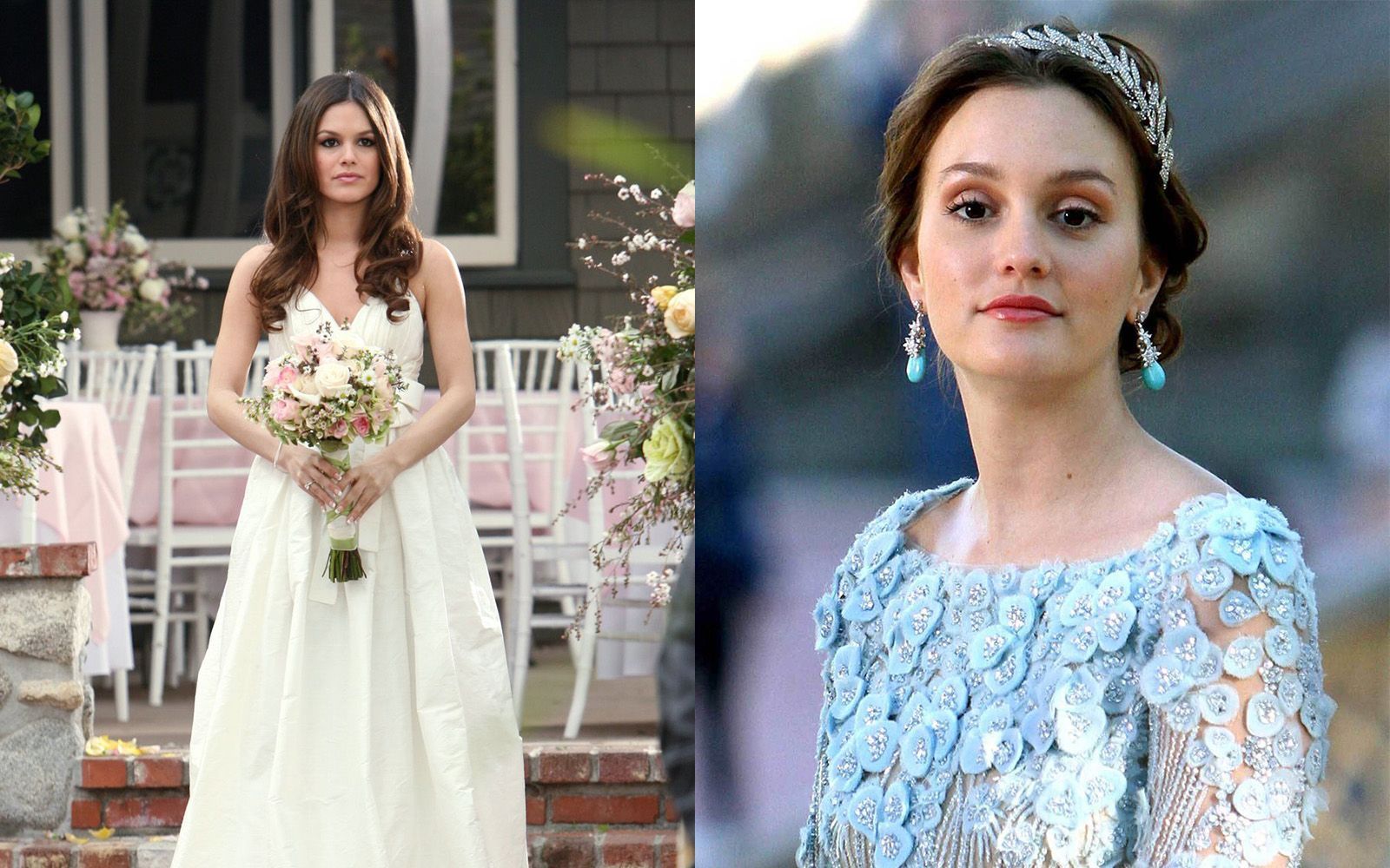 The 10 most iconic wedding dresses of the TV shows