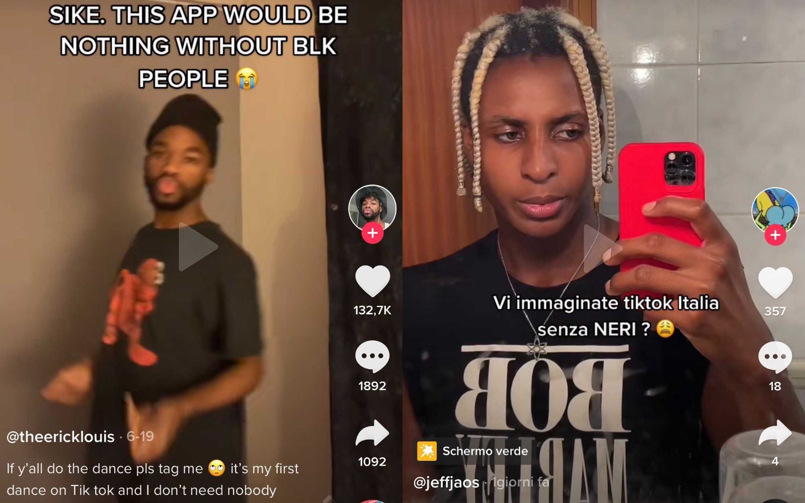 What the Black creators' TikTok strike is really about A protest to see their work recognized and credited, even in Italy