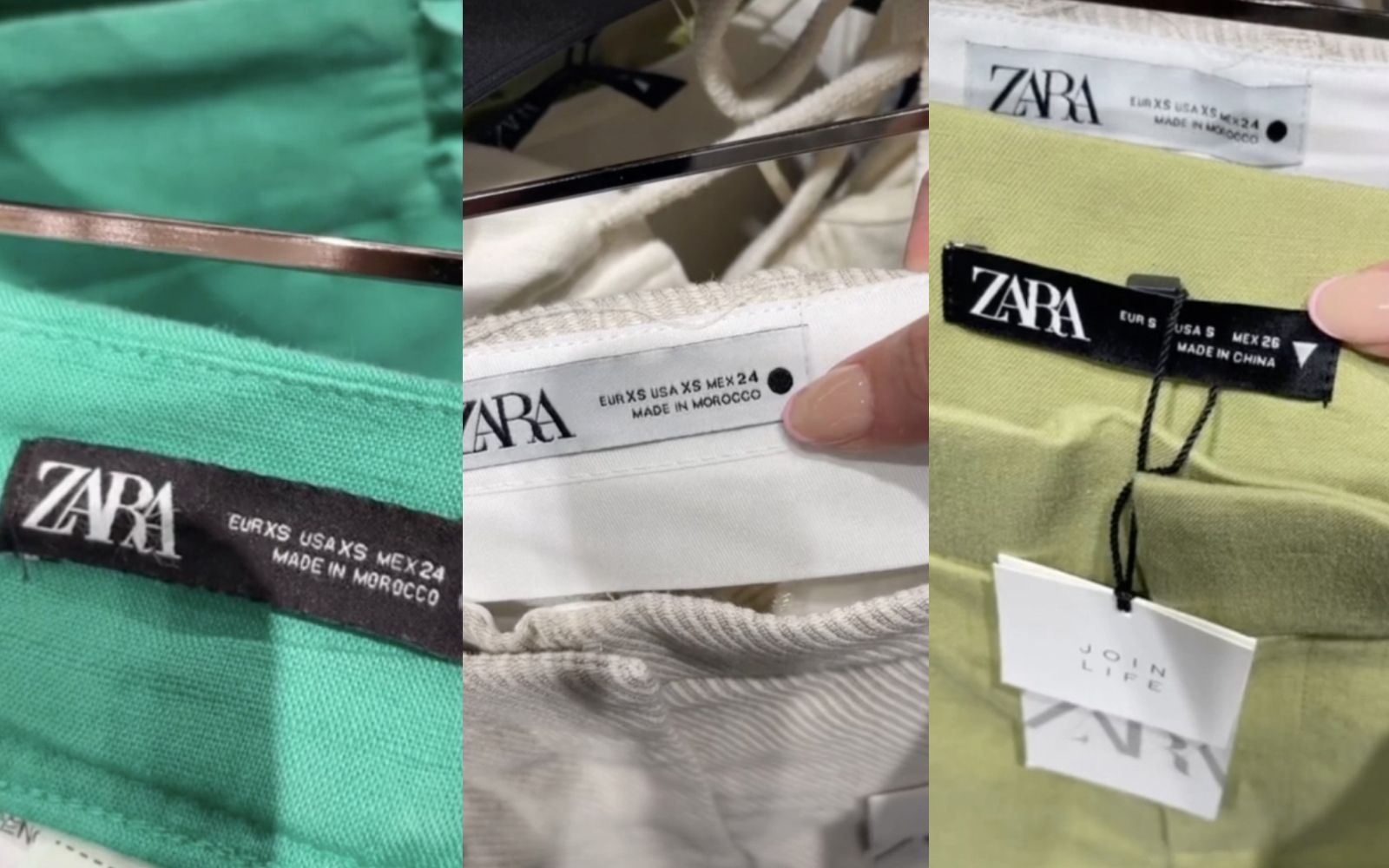 Zara symbology: the meaning of labels