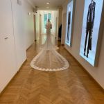 Virgil Abloh designed Giorgia Gabriele's wedding dress