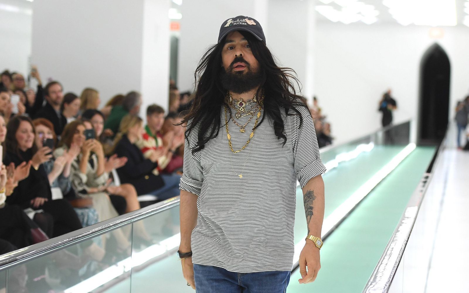 Before being appointed creative director Alessandro Michele was