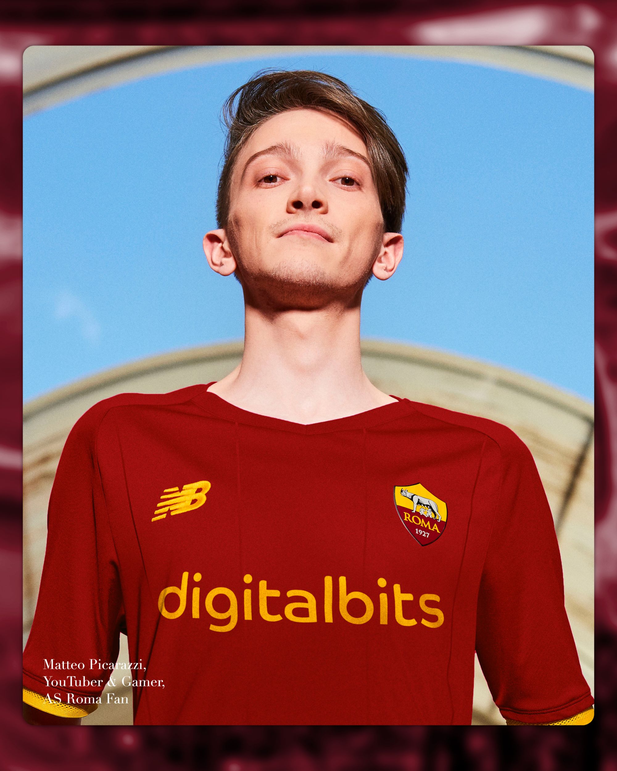 The first Roma shirt by New Balance - nss sports