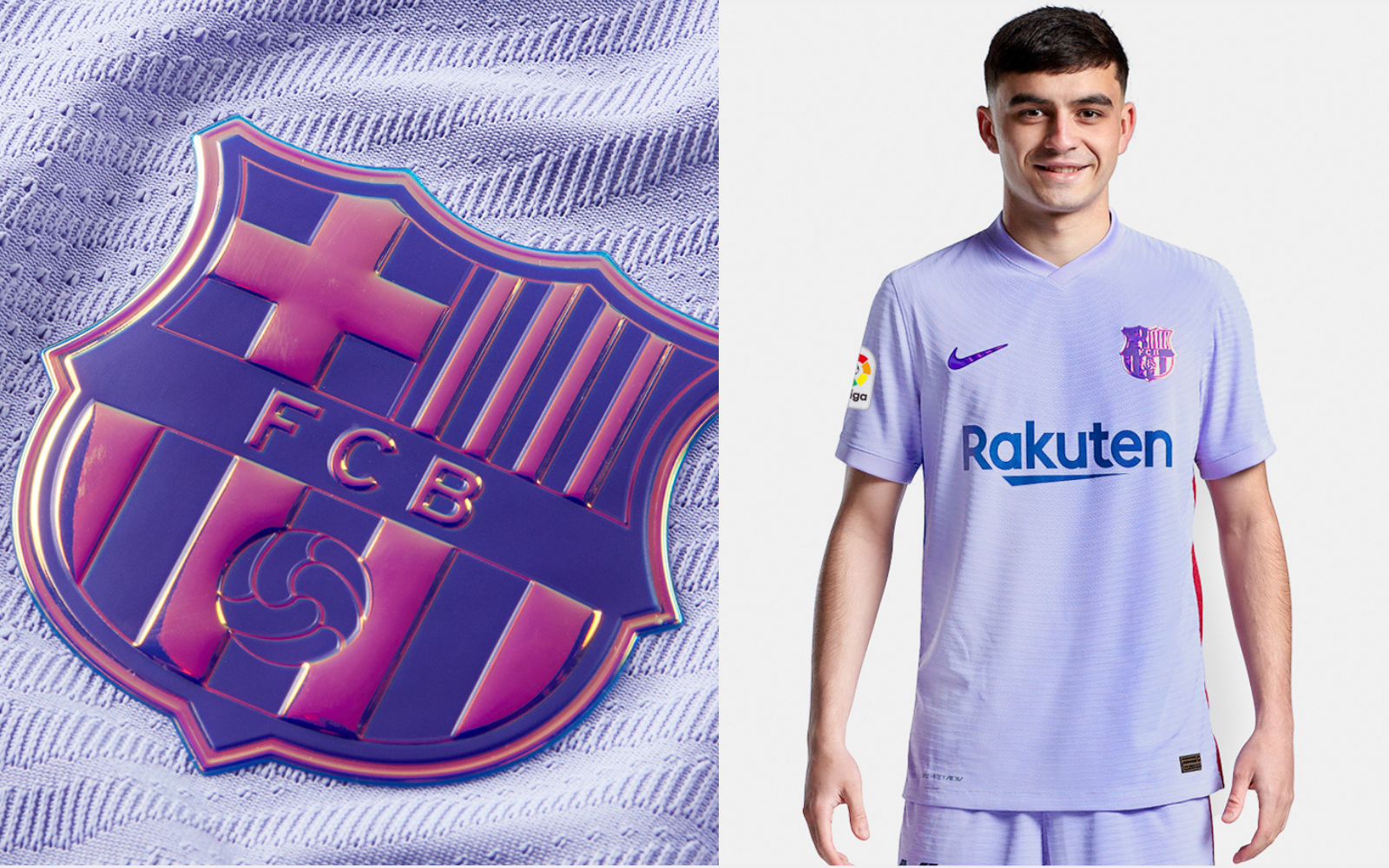 The new Barcelona away jersey 2021/2022