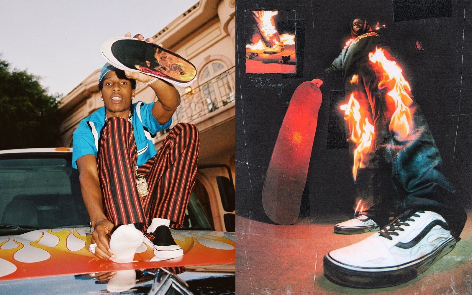 ASAP Rocky Updates His Favorite Vans Styles In New Collab