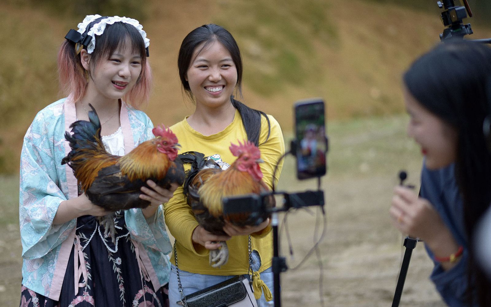 Who are the rural influencers?  In China some farmers have become millionaires seeing their products directly on TikTok
