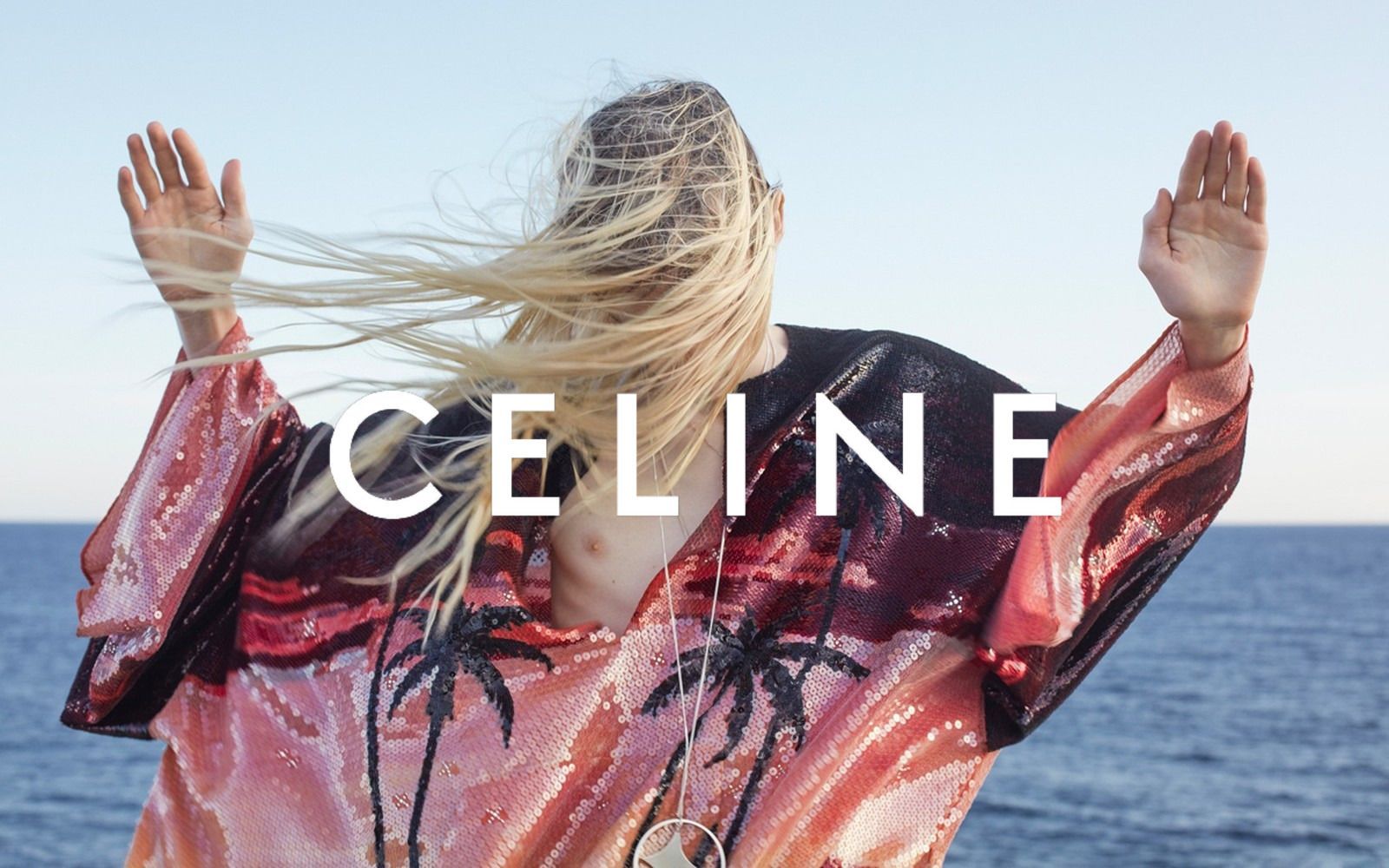 The 90s ravers from the SS22 collection by Celine Homme - nss magazine
