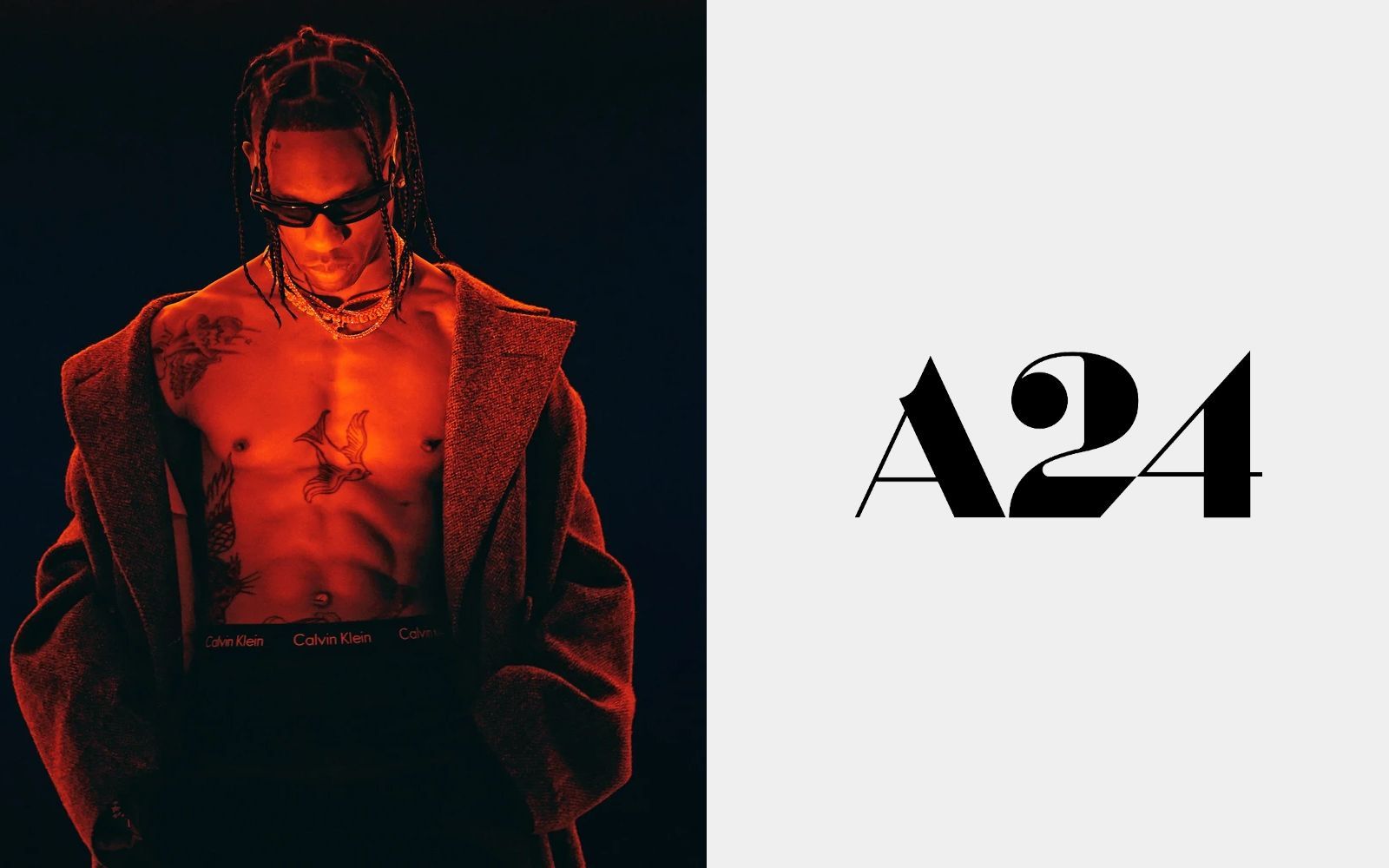 Travis Scott wrote a film for the A24 La Flame on the big screen