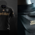 La nuova maglia blackout del Parma Disegnata da Erreà, simboleggia l'impegno dei crociati contro ogni forma di discriminazione