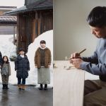 The unity of the family in the Snow Peak FW21 campaign The protagonist of the shots is the artist Takashi Tomii together with his wife and children