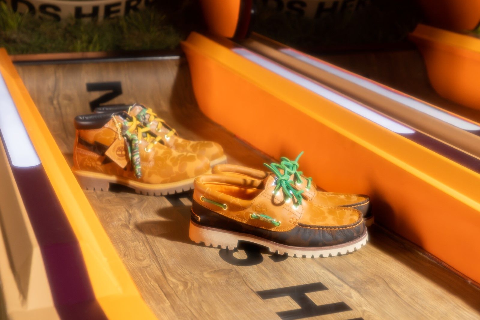 The new footwear capsules by BAPE x Timberland - nss magazine