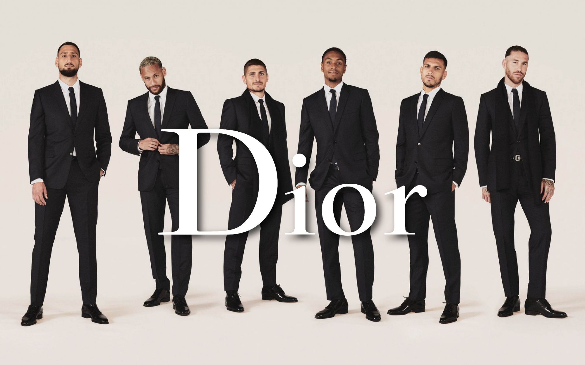 Dior is the new official formal suit of Paris Saint-Germain