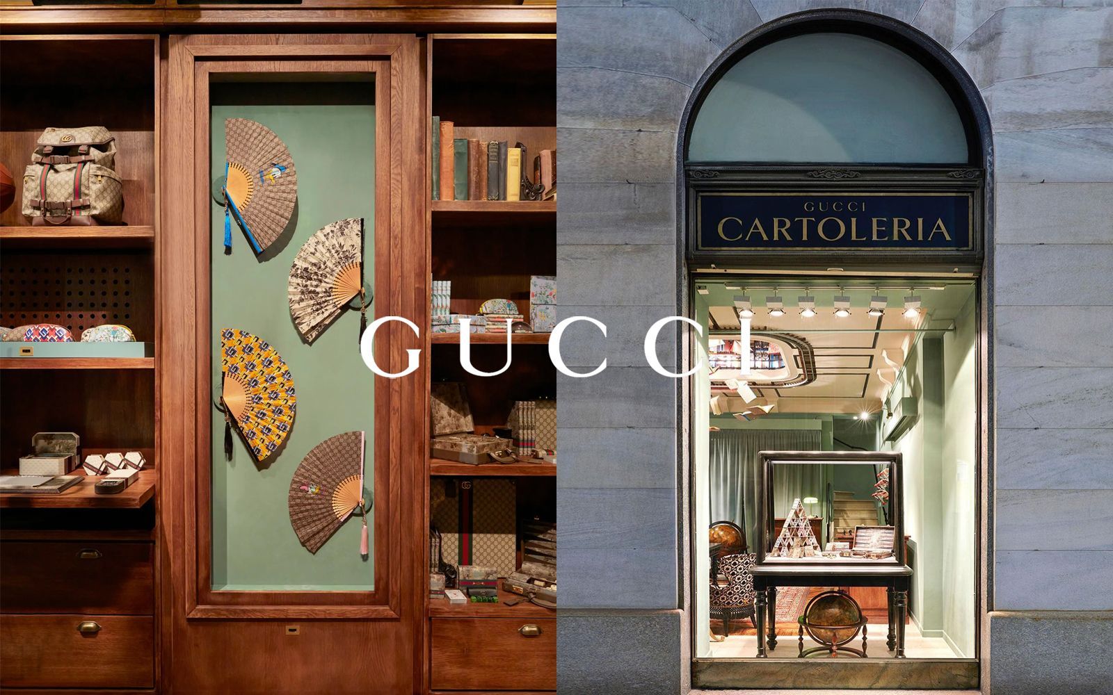 Gucci has opened a stationery shop for Milan Design Week Until September 17th