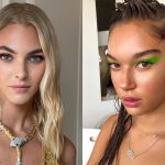 5 make-up trends for the fall/winter season The eyelids are tinged with pop shades and for the lips choose intense, deep and shiny colors