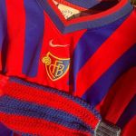 Nouveau Nova's crochet-style football shirts