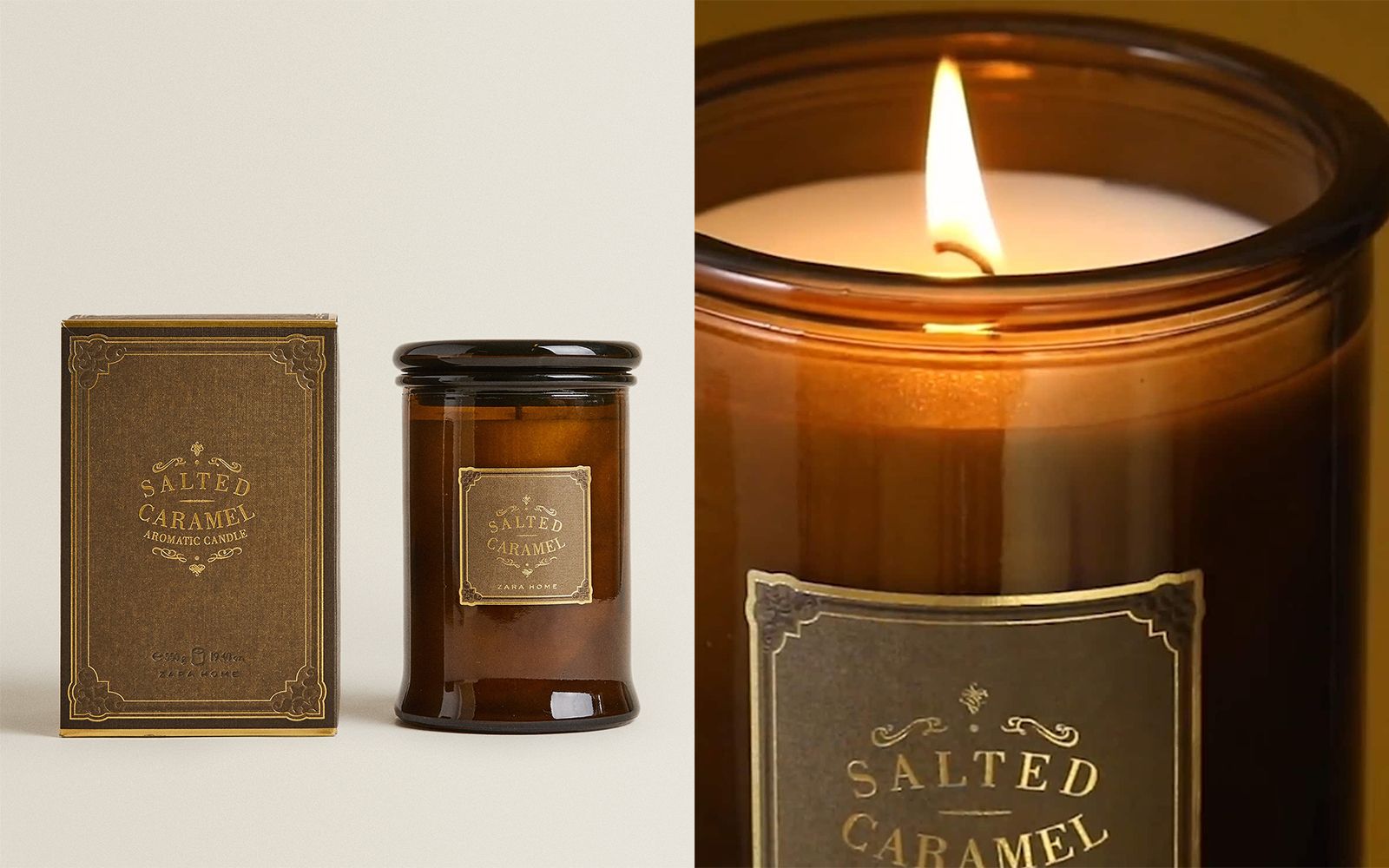 Zara Home Candela al Caramello Salato