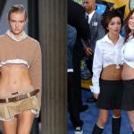 The early 2000s in Miu Miu's SS22 collection The micro-skirts and the Old Money aesthetic according to Miuccia Prada
