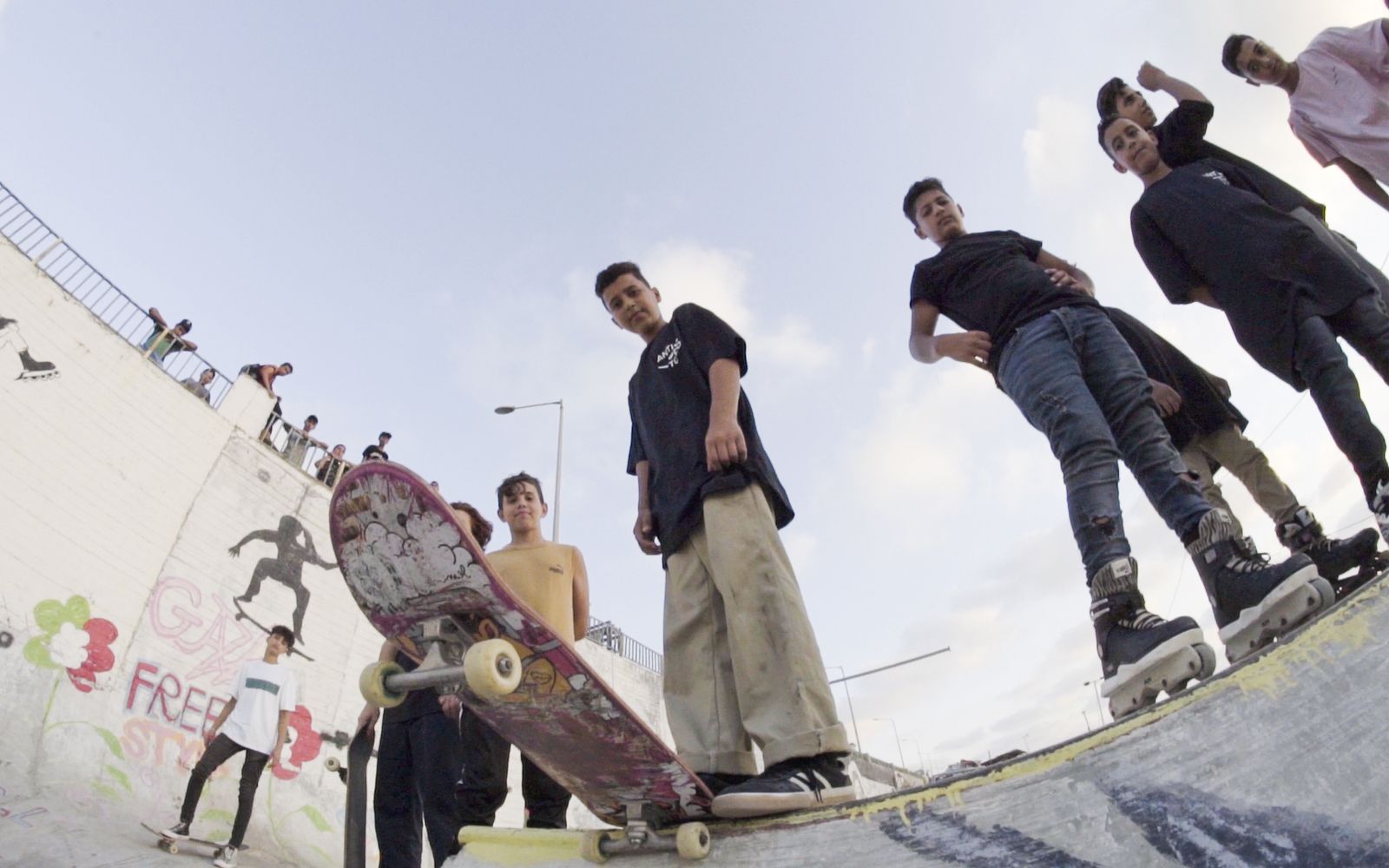 ANTI-DO-TO supported Gaza freestyle in completing its skatepark in Gaza After the launch of a capsule collection to finance it 