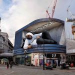 3D billboards to celebrate the reveal of the Louis Vuitton and