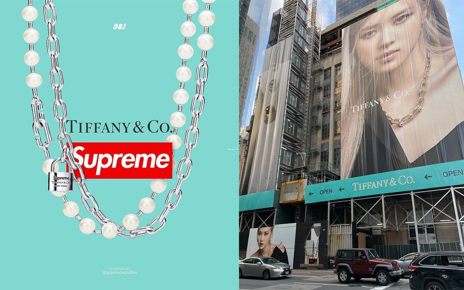 What does Supreme X Tiffany Co. mean?