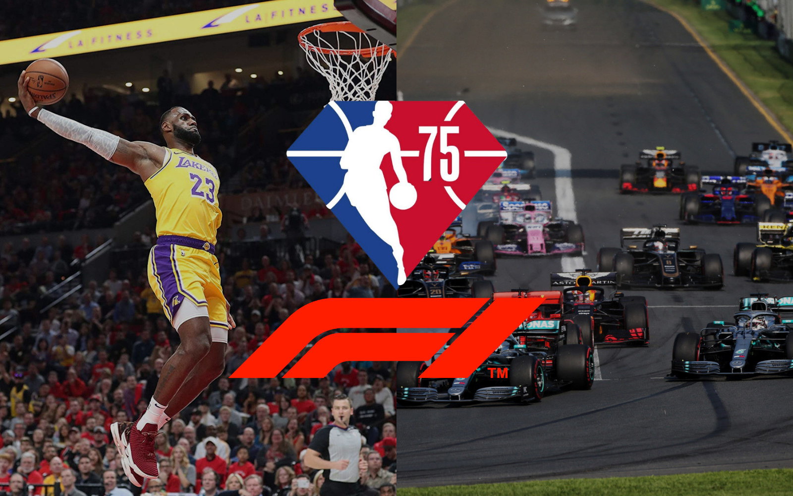 Formula 1 Drivers as NBA Players