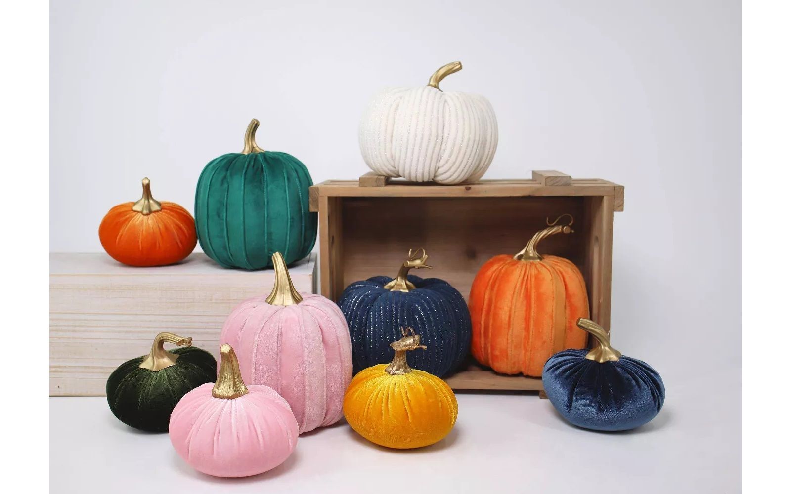 Target Velvet Pumpkins