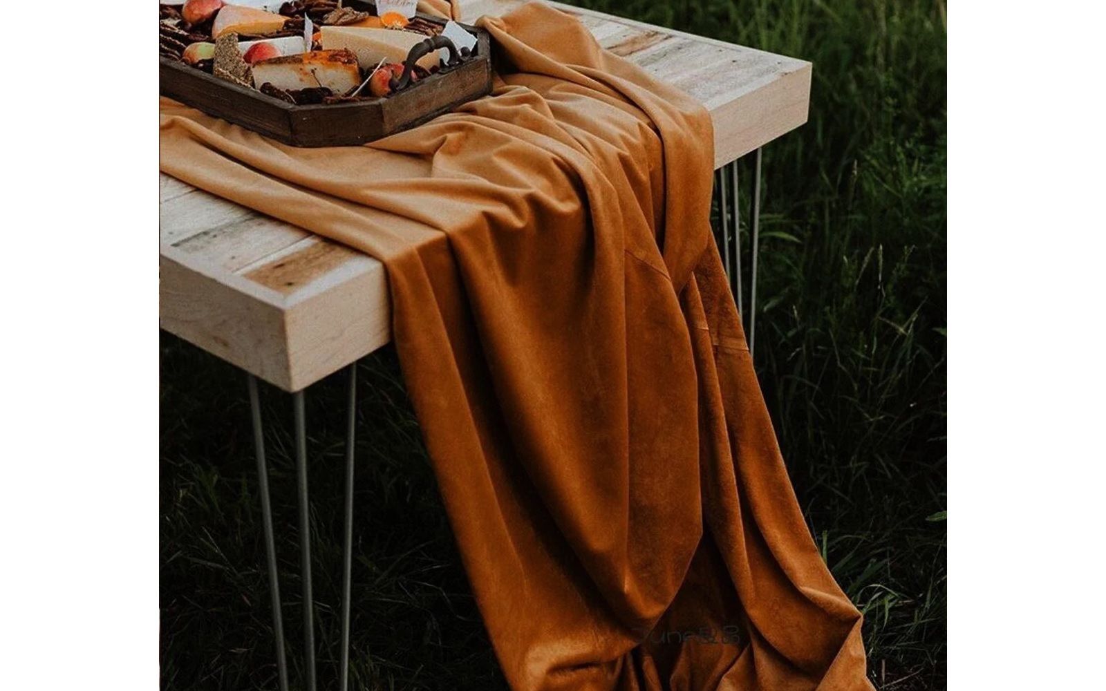 Etsy Velvet Tablecloth