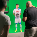 Napoli & EA7 Launch Special Edition 'Maradona Rossa' Shirt