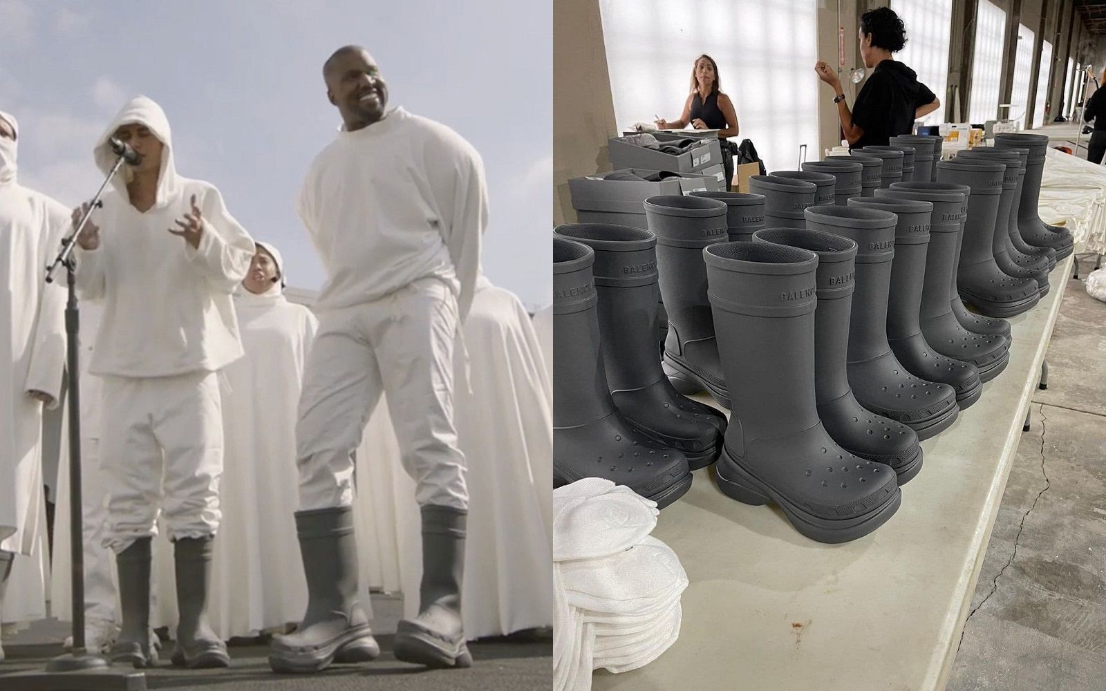 Kanye on sale west boots