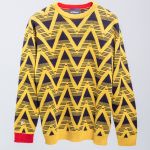 Jumpers inspired by 90s football uniforms