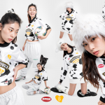 Pepperoni Seoul x Spunky second drop From Checkerboard to Milk Cow inspired by Ben & Jerry's