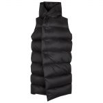 RICK OWENS Piumino lungo senza maniche