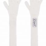 logo-patch wool gloves RAF SIMONS