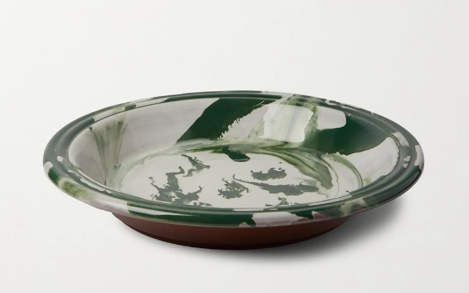 HAY - Swirl Painted Terracotta Bowl