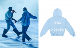 Ye × DRAKE Free Hoover Kimono Kanye and Drake 